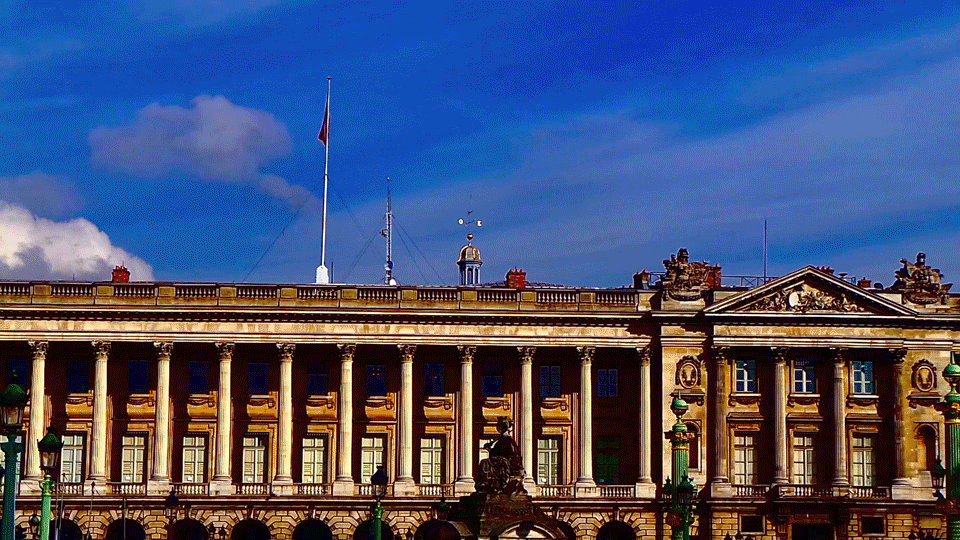 paris concorde drapeau