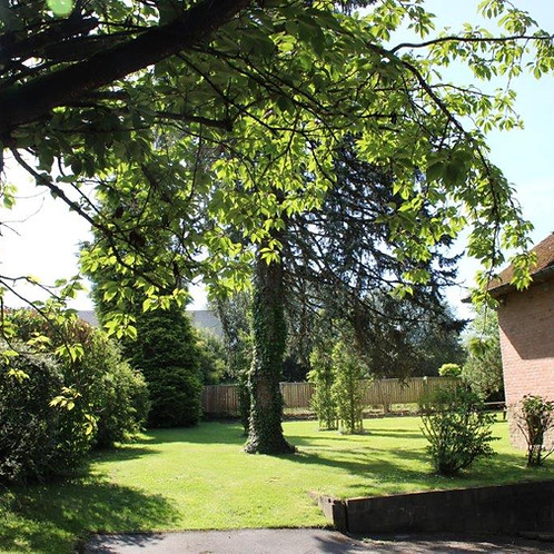 Jardin du gîte Chez Ines