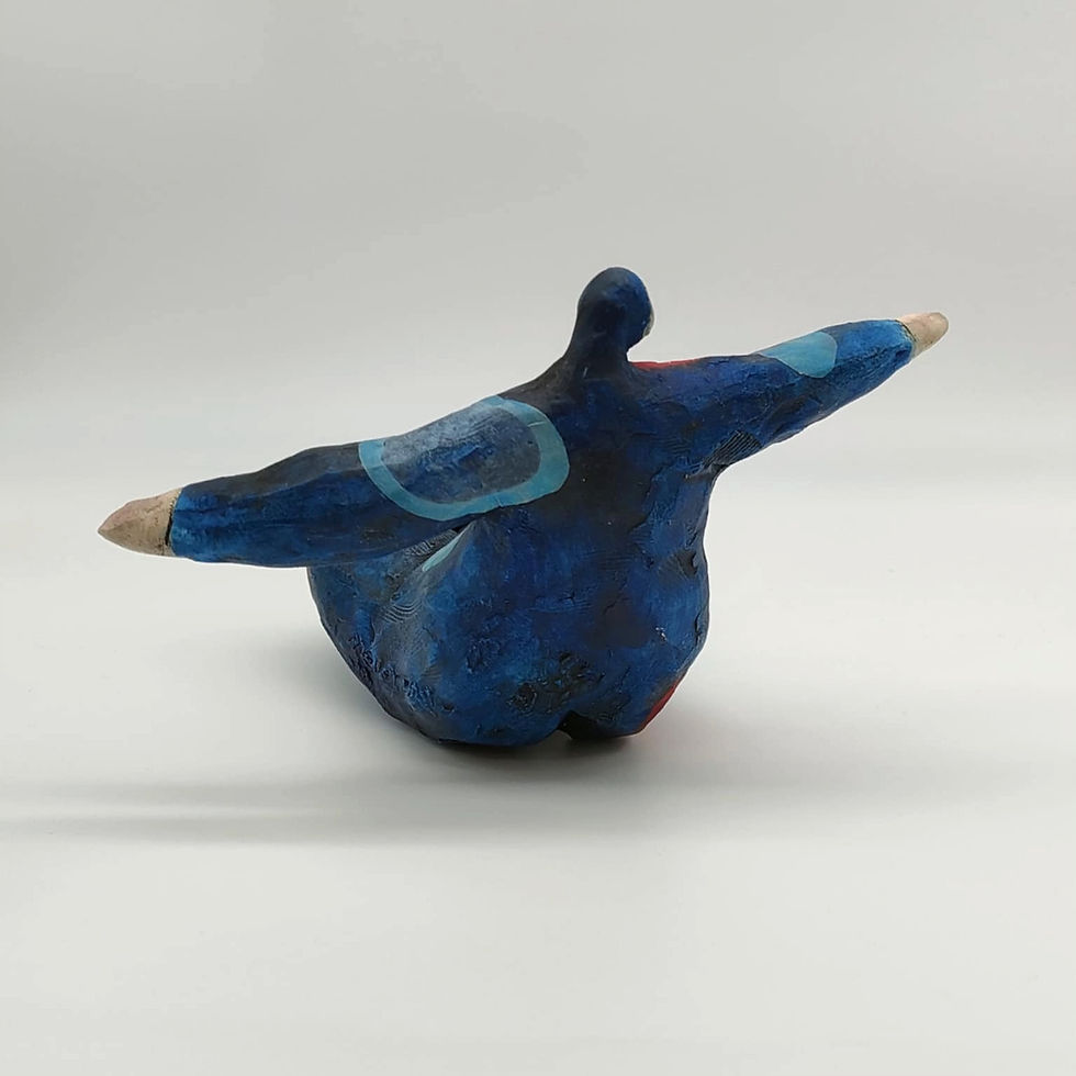 Miniature : Le Nageur - Sculpture - Nathalie Guet Desch