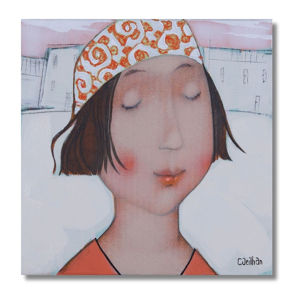 On verra - peinture - Cécile Veilhan