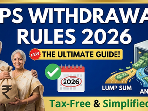 NPS Withdrawal Guide 2026