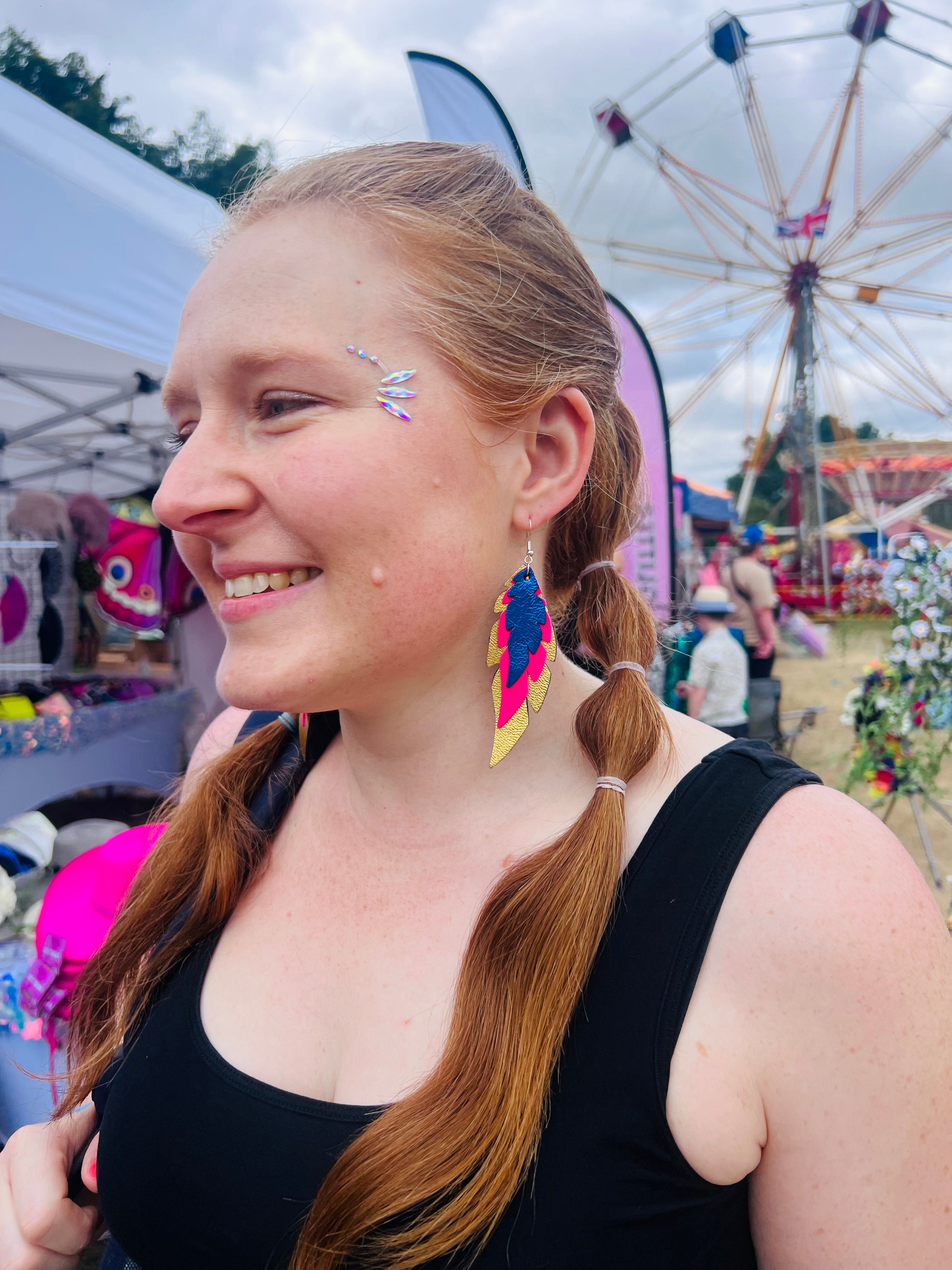 Festival Feather Earrings