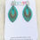 Thumbnail: Turquoise Marquise Oval Earrings