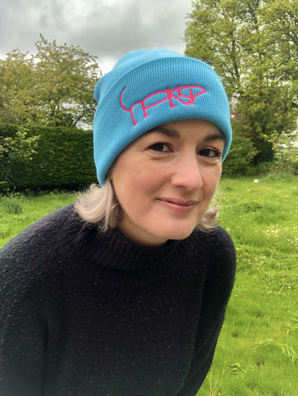 Thumbnail: Surf Blue Noko Beanie