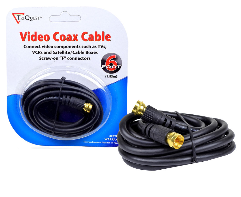 Cable Coaxial RG59 1.8 Metros Macho-Macho