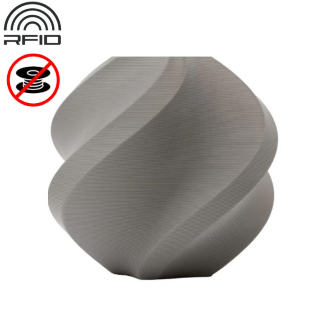 Filamento Bambu Lab PLA Lite gris oscuro