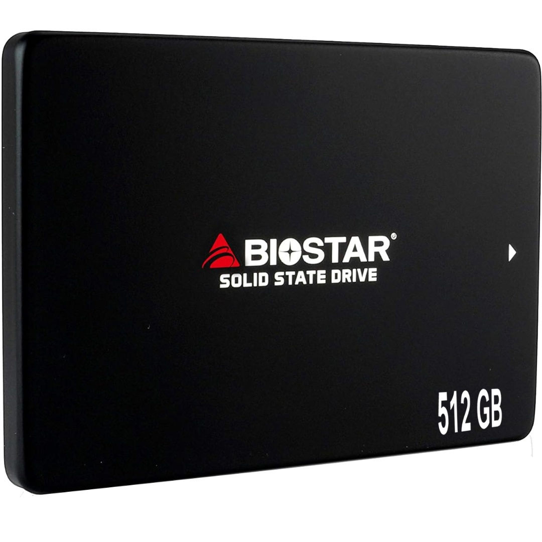 Disco SSD Biostar S160 512GB SATA III 2.5 pulgadas