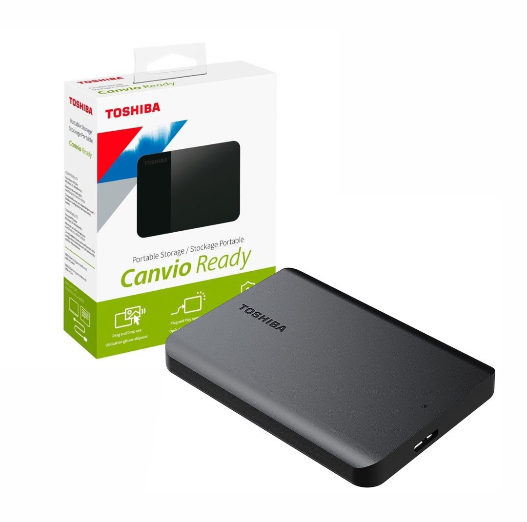 Disco Duro Externo Toshiba Canvio Basics 2TB USB 3.0 Portátil