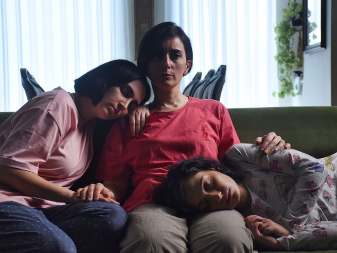 Scene from The Seed of the Sacred Fig Tree by Mohammad Rasoulof. The film is about modern women in Iran. Won the Special Jury Prize in Cannes.