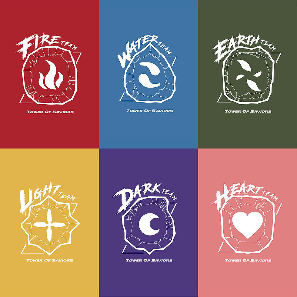 神魔之塔｜T恤圖案設計