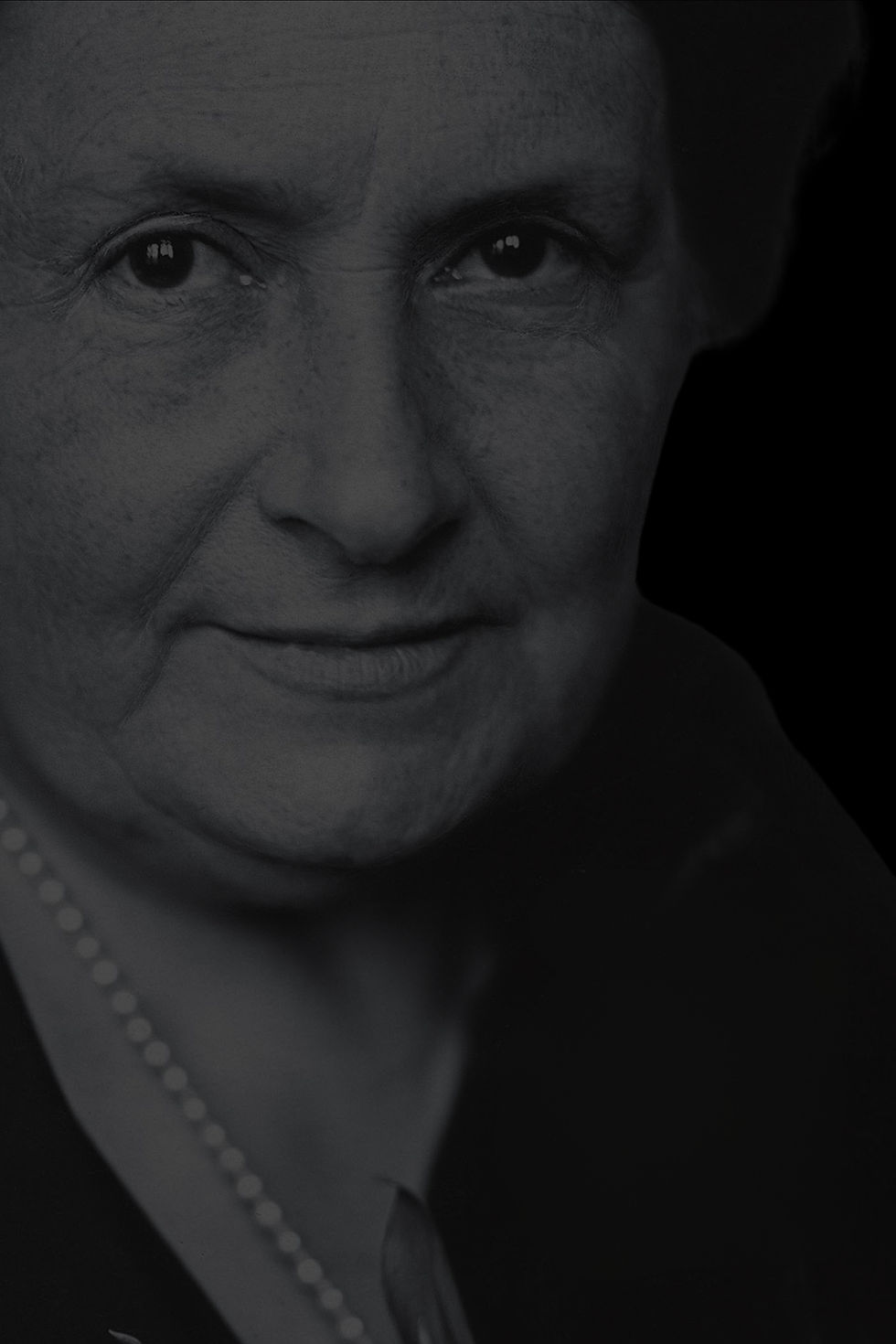 Maria Montessori Portrait
