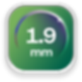 pantalla led de 1.9 mm