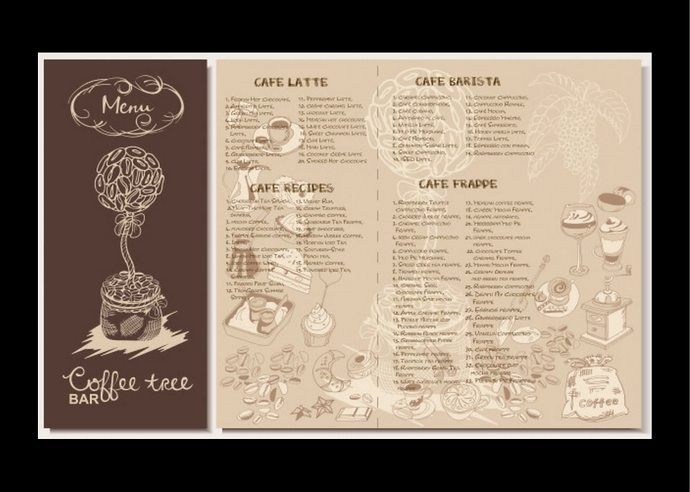 best cafe menu template