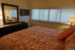 Large Dresser, Windows and Blinds