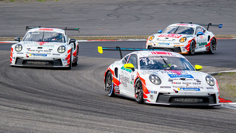Martin Motorsport, Porsche Carrera Cup Germany, Deutschland, Nürburgring, 2023, Motorsport, Autorennen, Nürburg, Porsche, GT3, Alexander Fach, Morris Schuring, Jasin Ferati