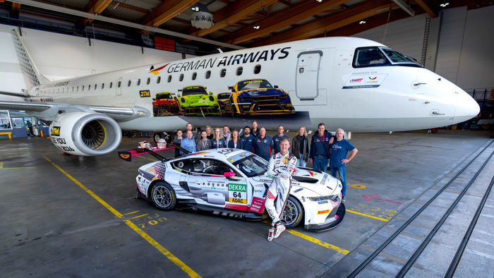 Martin Motorsport, DTM, German Airways, Fabio Scherer, HRT, Ford, Mustang, GT3