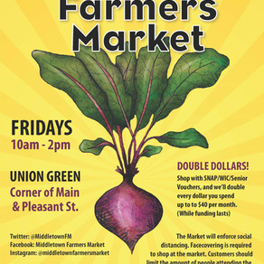 Middletown Farmers Market Seeking Volunteers
