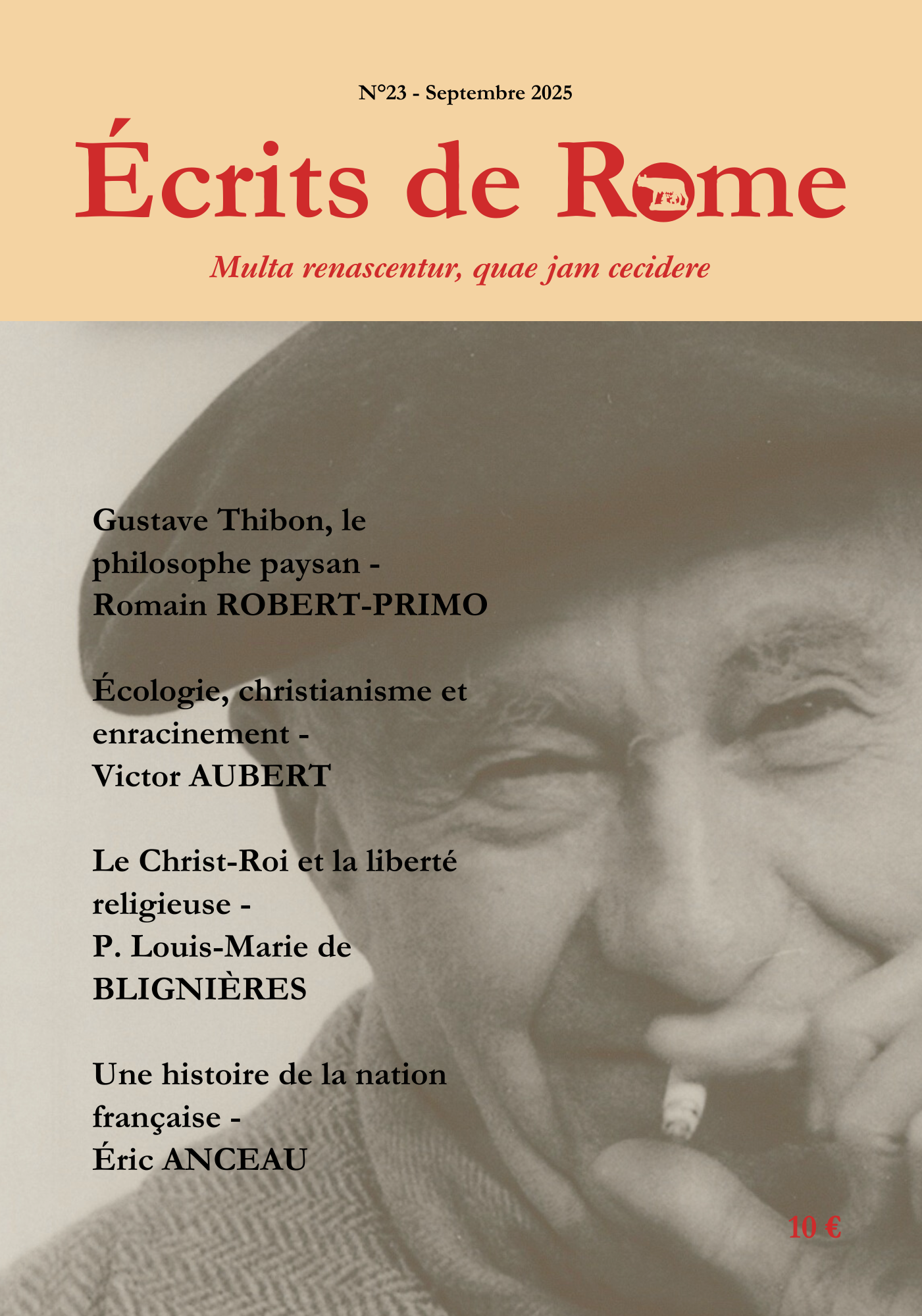Écrits de Rome n°23 - Septembre 2025