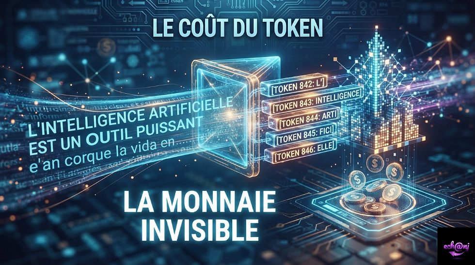 Le Token : Cette monnaie invisible qui gouverne l'IA (et votre budget)