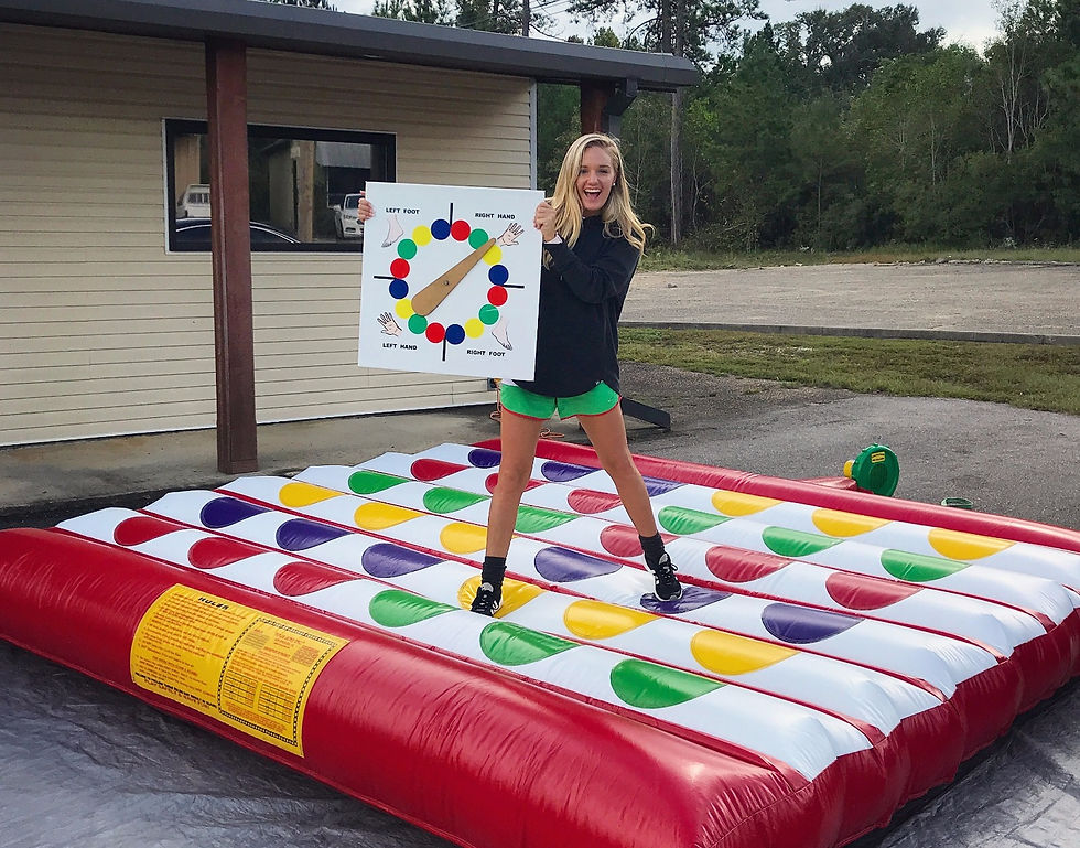 GAMES: INFLATABLE STYLE