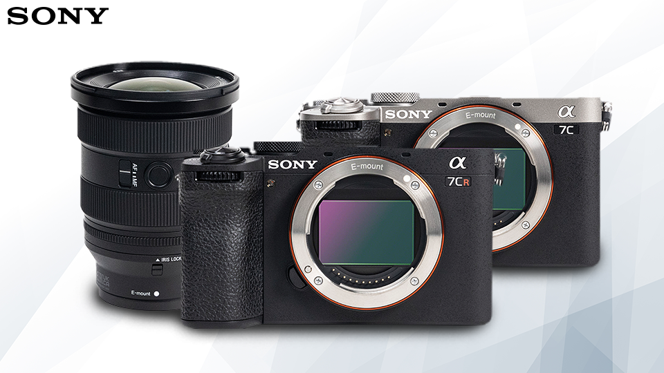 Novas Sony A7cII e A7Cr bem como a nova objetiva FE 16-35 F2.8