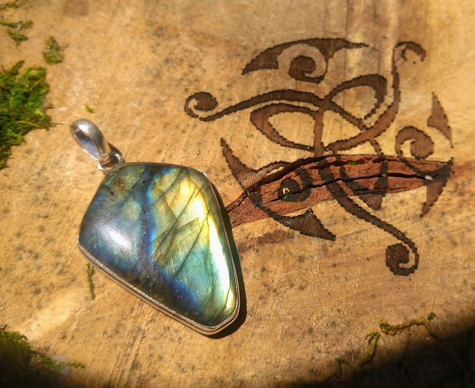 - Pendentif en Labradorite -