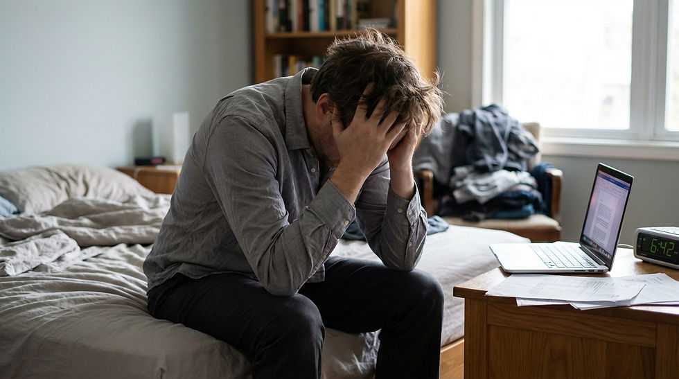 Burnout: Quando o Corpo Começa a Dizer o Que a Mente Ignorou