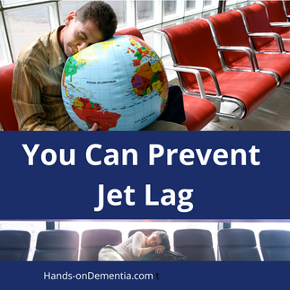You Can Prevent Jet Lag - man asleep at airport