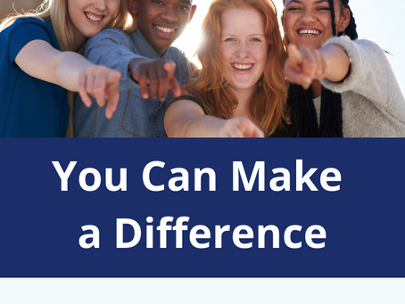 You Can Make a Difference