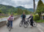 Cycling along Nigorigo river