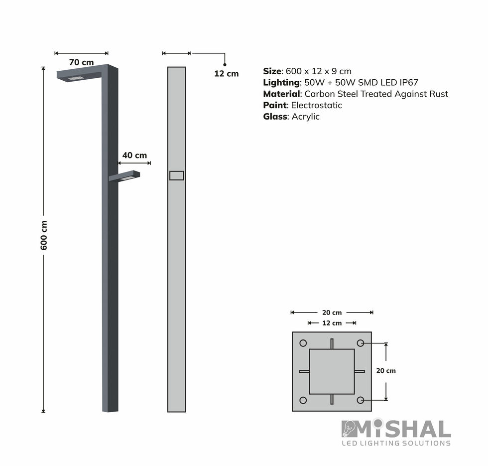 decorative lighting poles, decorative light pole, mishal lighting poles, mishal light poles, اعمدة الانارة الديكورية, عمود إنارة مشعل