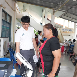 Thailand Personal Health AI ลงพื้นที่เก็บข้อมูลสุขภาพชุมชน ณ ตำบล นางาม อำเภอมัญจาคีรี จังหวัดขอนแก่น