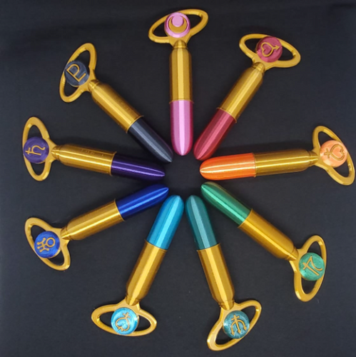 Sailor Scout Transformation Pens 3D Nerd Creations
