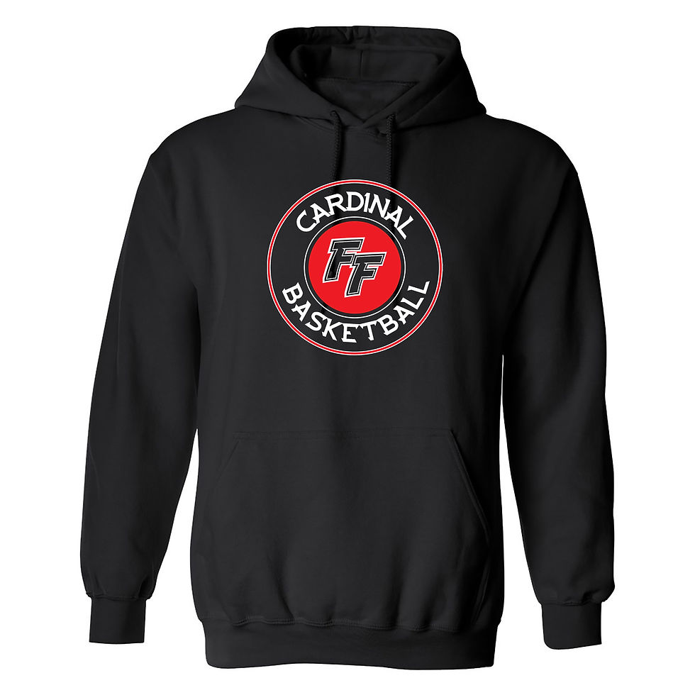 Thumbnail: Cardinal Basketball Round Logo Hoodie