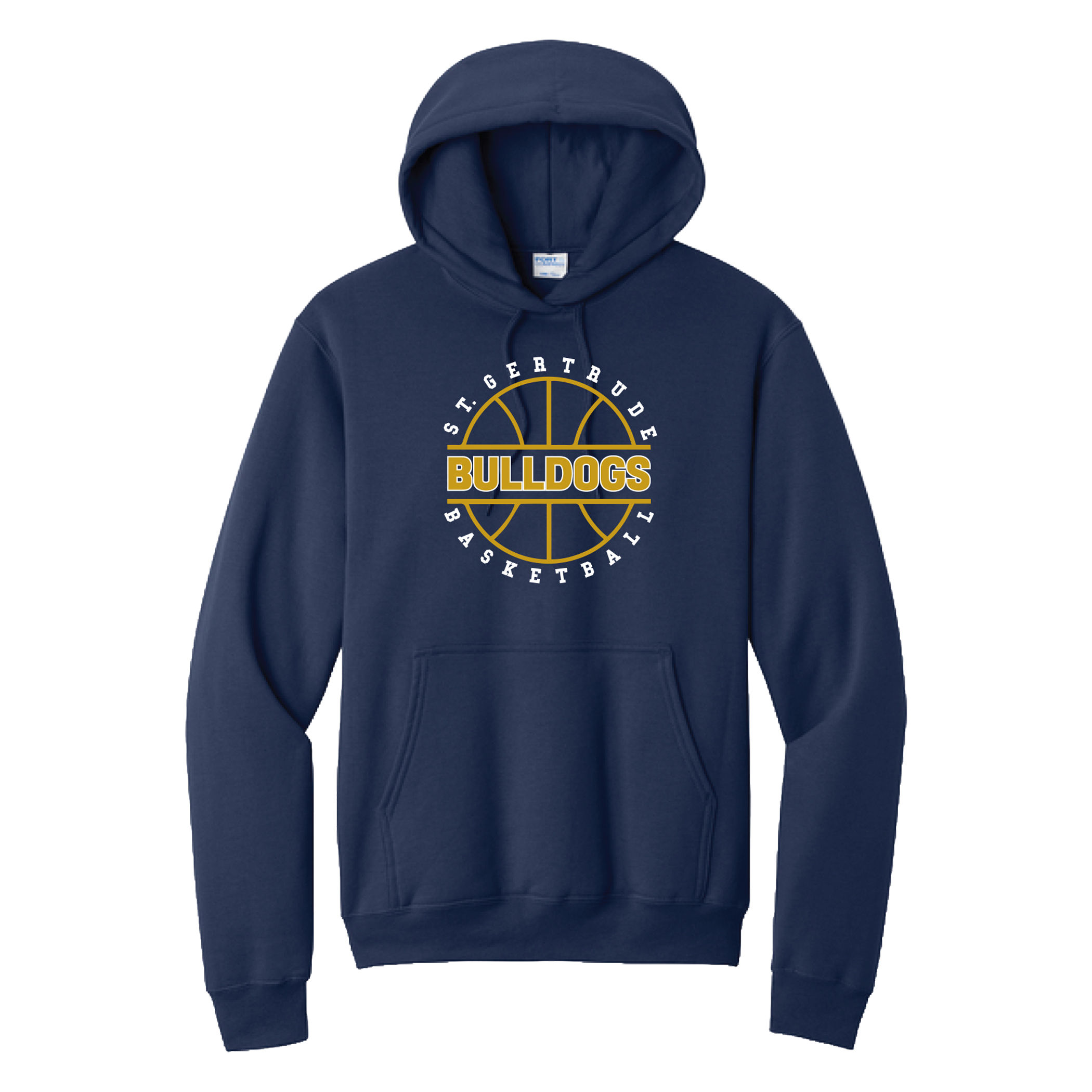 St. Gertrude Basketball Heavyweight Hoodie | Navy