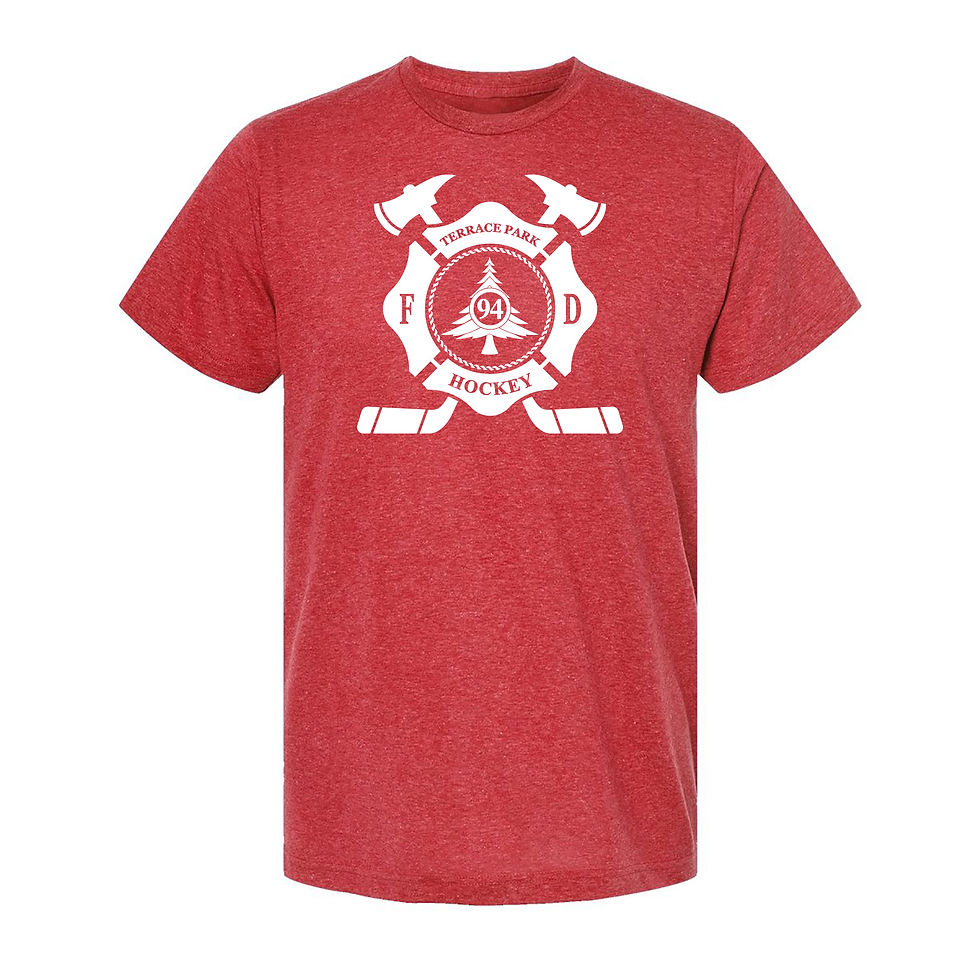TPFD Hockey Unisex T-Shirt | White Print
