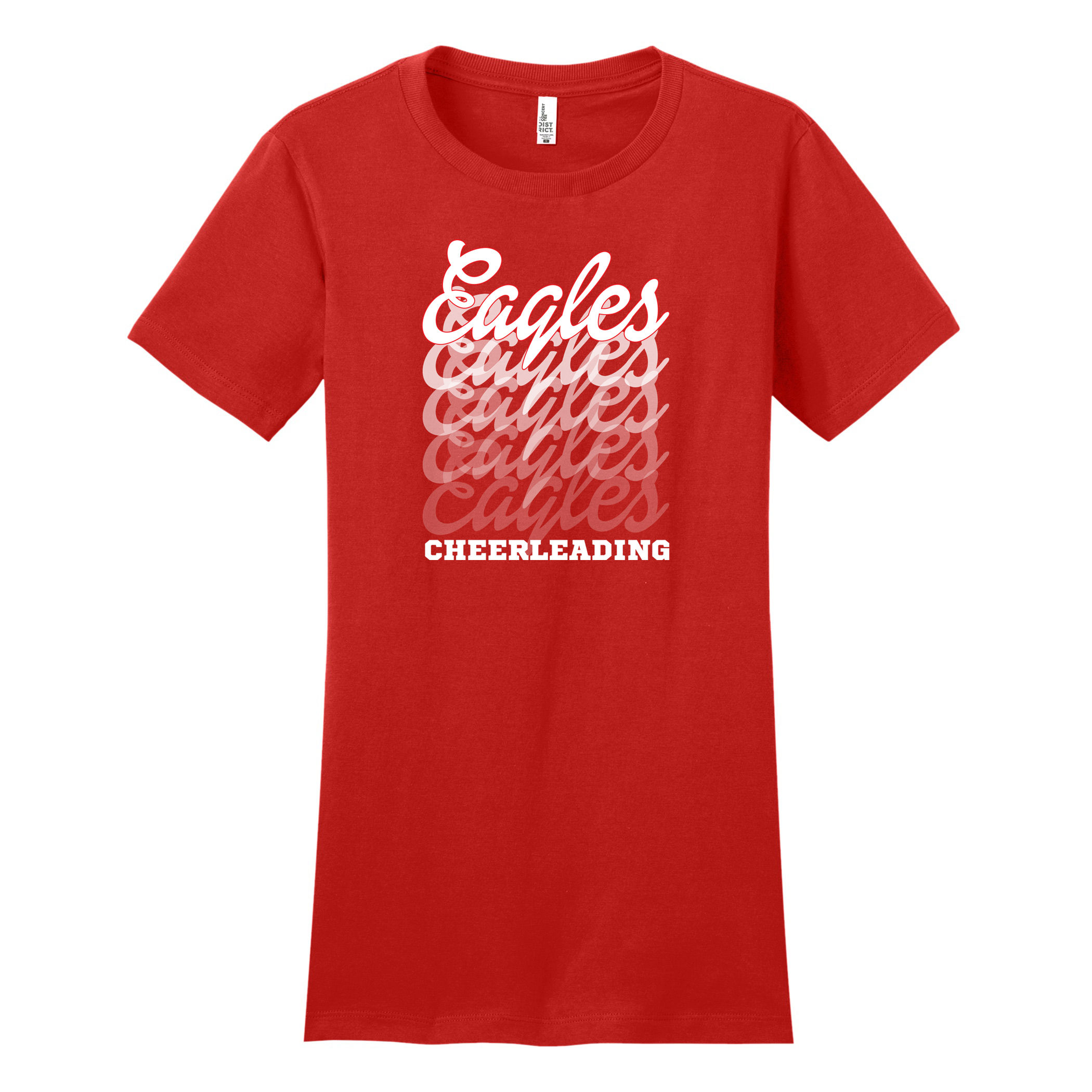 Milford Cheer Repeated Ladies' T-Shirt