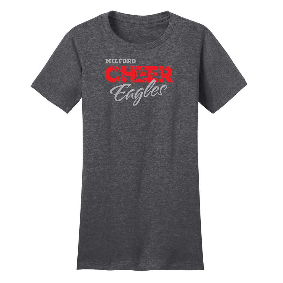 Thumbnail: Milford Eagles Cheer Ladies' T-Shirt