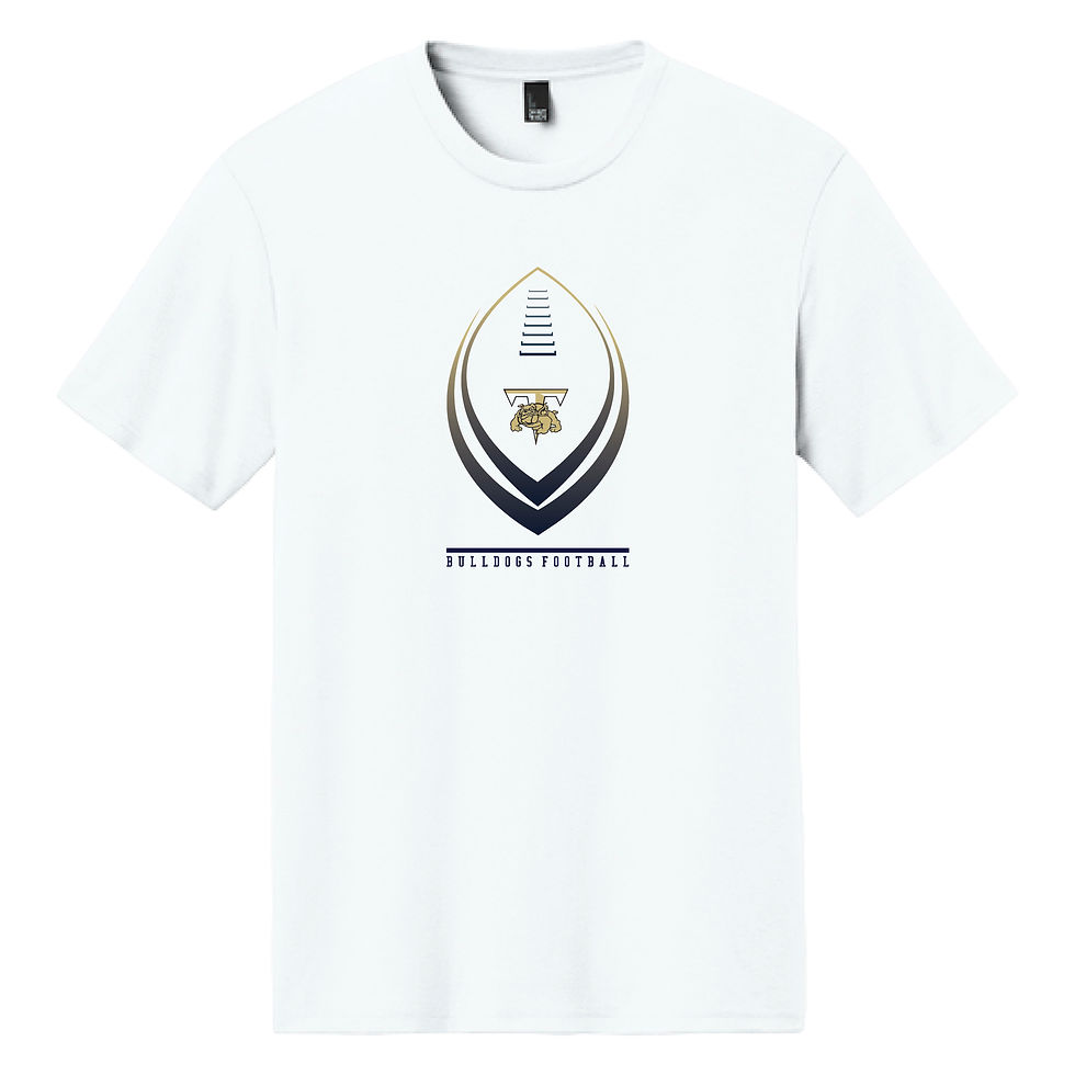 Thumbnail: Bulldogs Football TriBlend T-Shirt