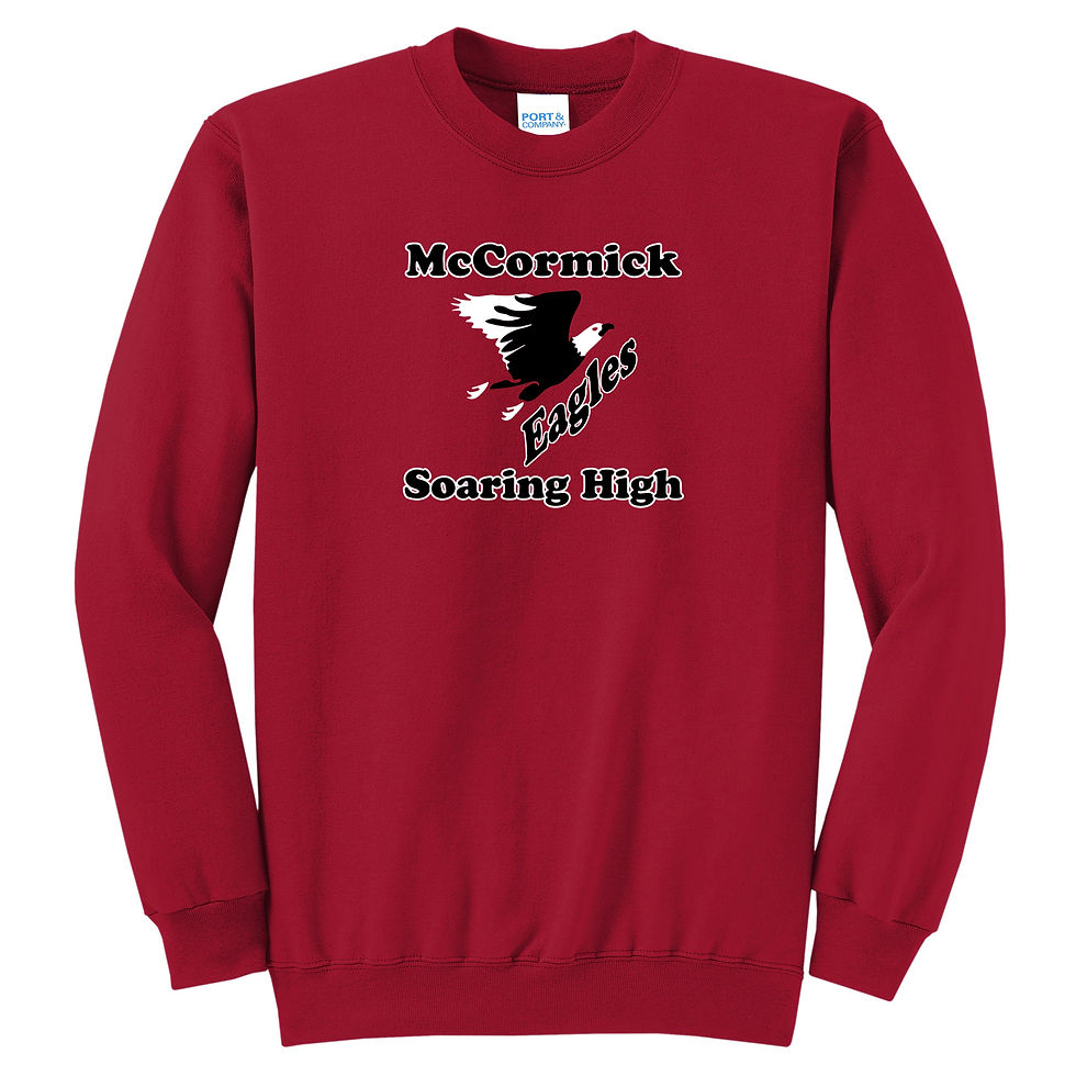 Thumbnail: Soaring High Retro Print Heavyweight Crew