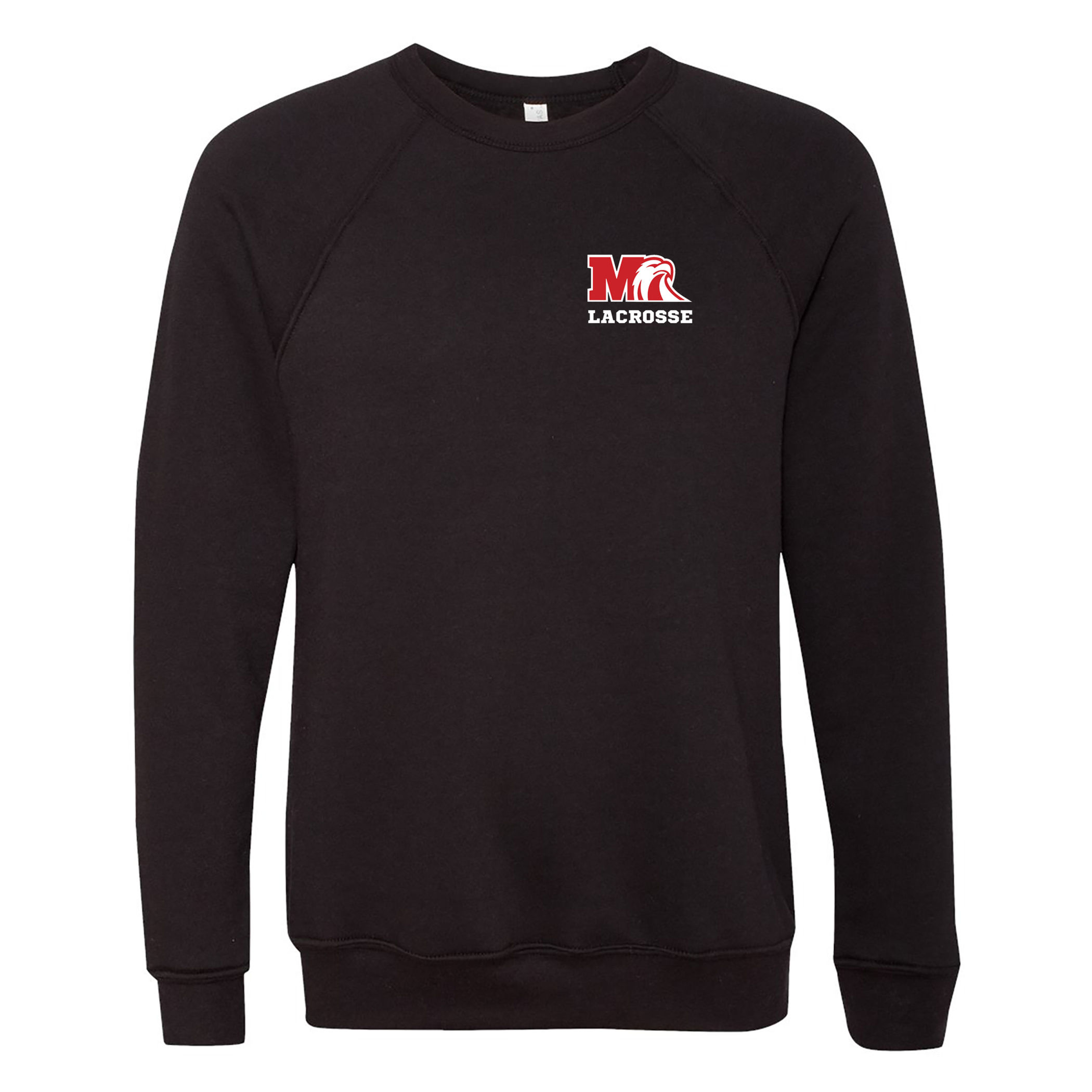 Milford Lacrosse BELLA+CANVAS Sponge Fleece Crew - Ladies Lacross