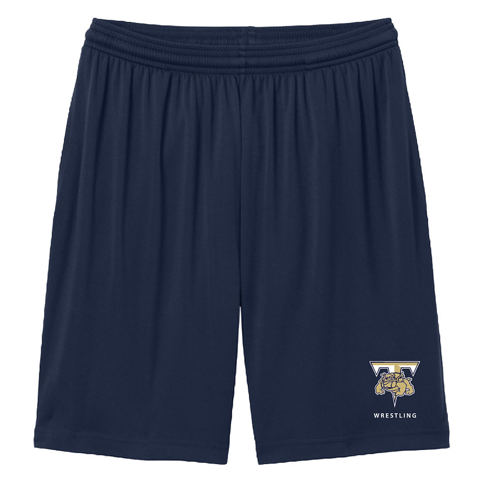 Bulldogs Wrestling Adult Shorts | Navy