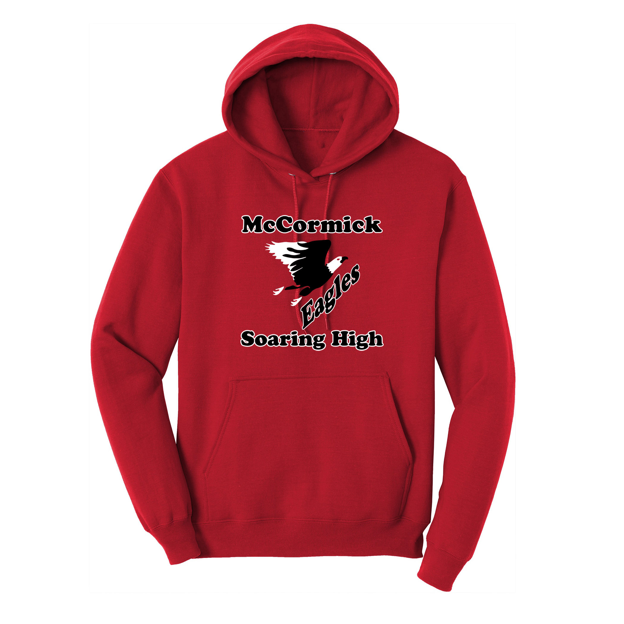 Soaring High Retro Print Heavyweight Hoodie
