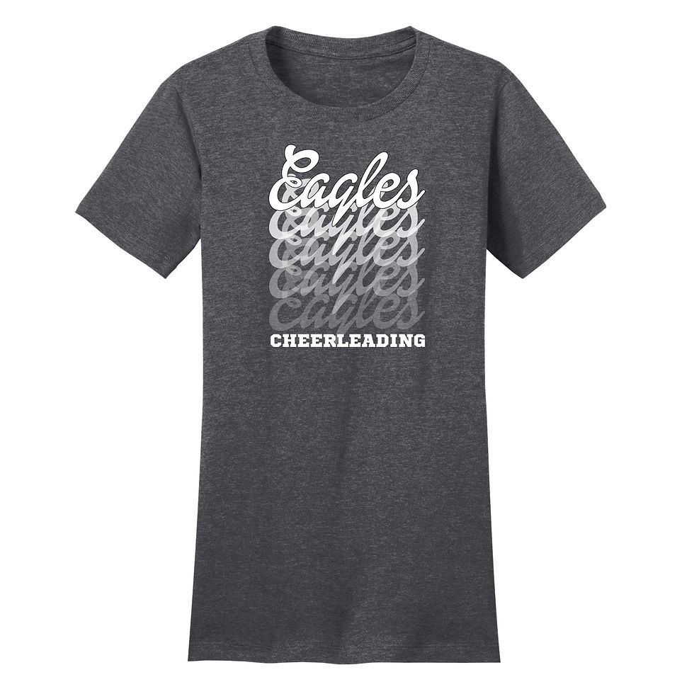 Thumbnail: Milford Cheer Repeated Ladies' T-Shirt