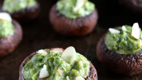 Avocado-Stuffed Portobello Mushrooms