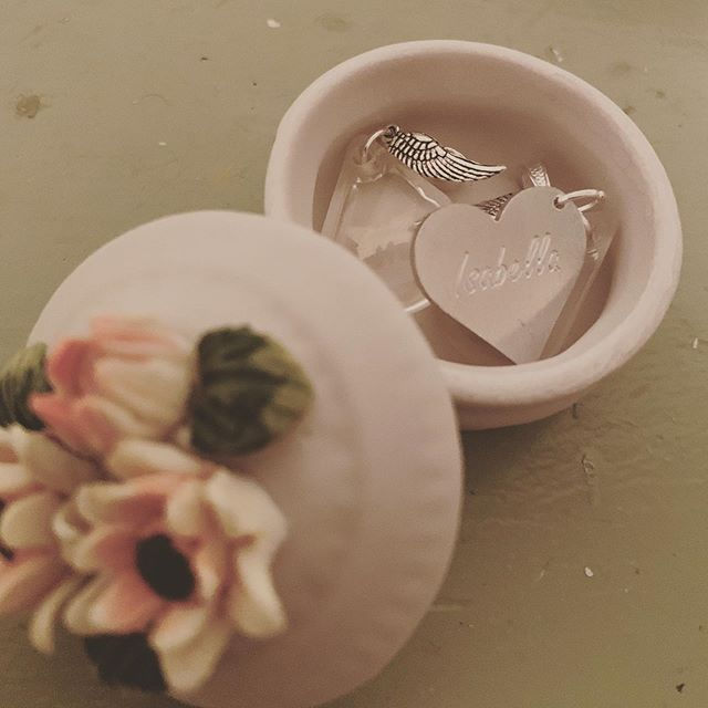 Made a few charms, including a butterfly