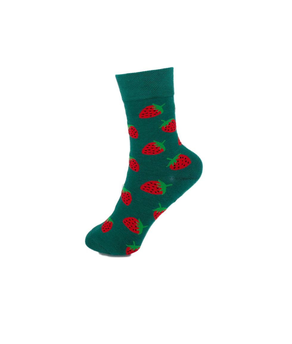 Thumbnail: Adult-Food Lover Strawberry Odd Socks