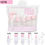 サムネイル： 1 Set Travel Cosmetics Cream Bottle Plastic Transparent Empty Makeup Container R