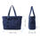 Miniature : BAGSMART Women Tote Bag Lightweight Shoulder Bag With Yoga Mat Buckle for Gym Wo