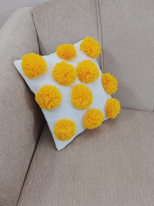 Marigold Pops Cushion Cover